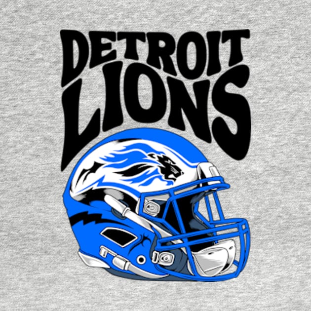 Detroit Lions by scallywag studio